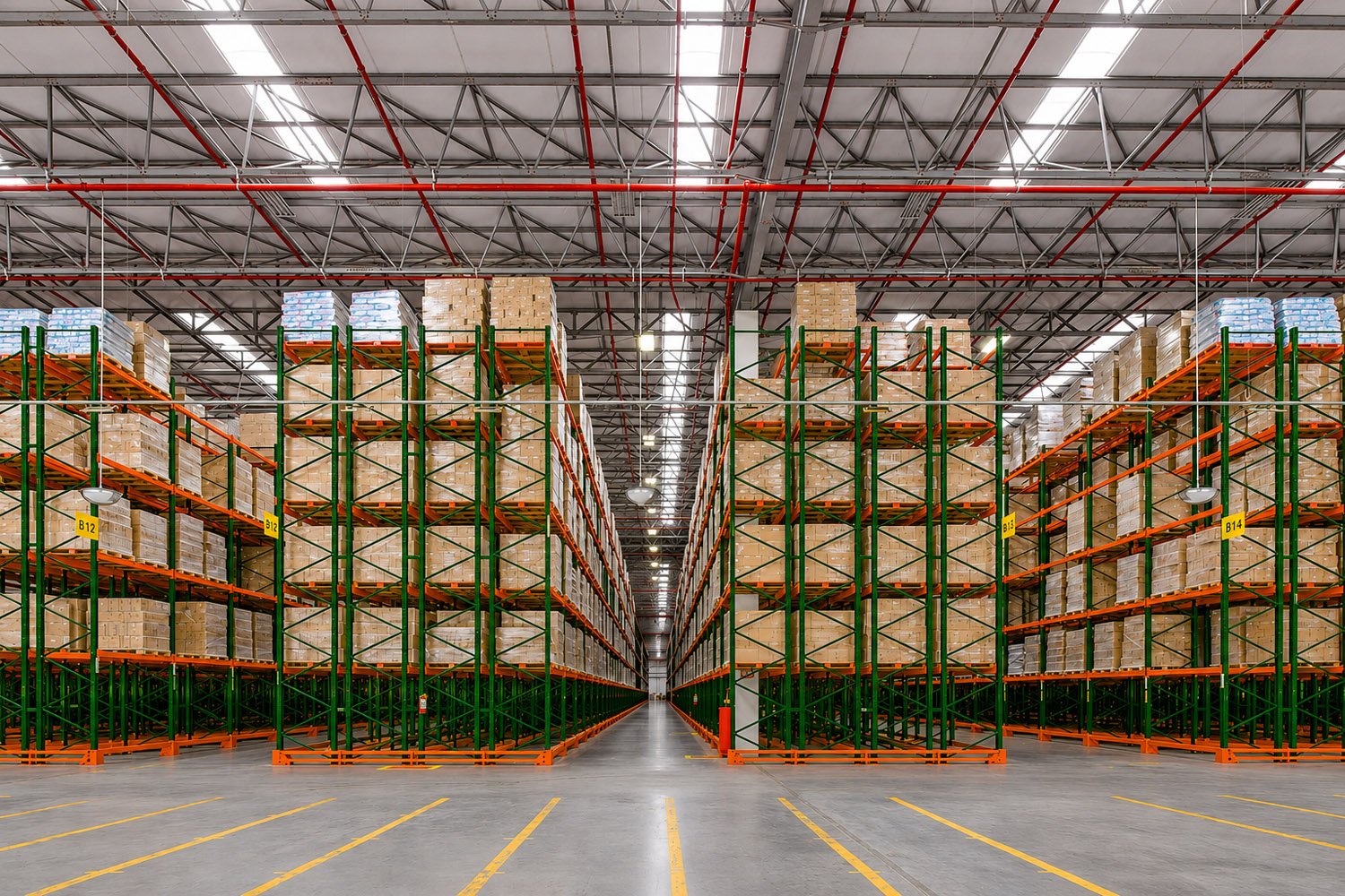 Double-Deep Storage Configuration