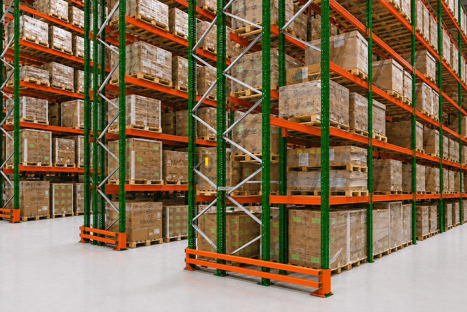 Selective Pallet Racking is a cost-effective storage solution.