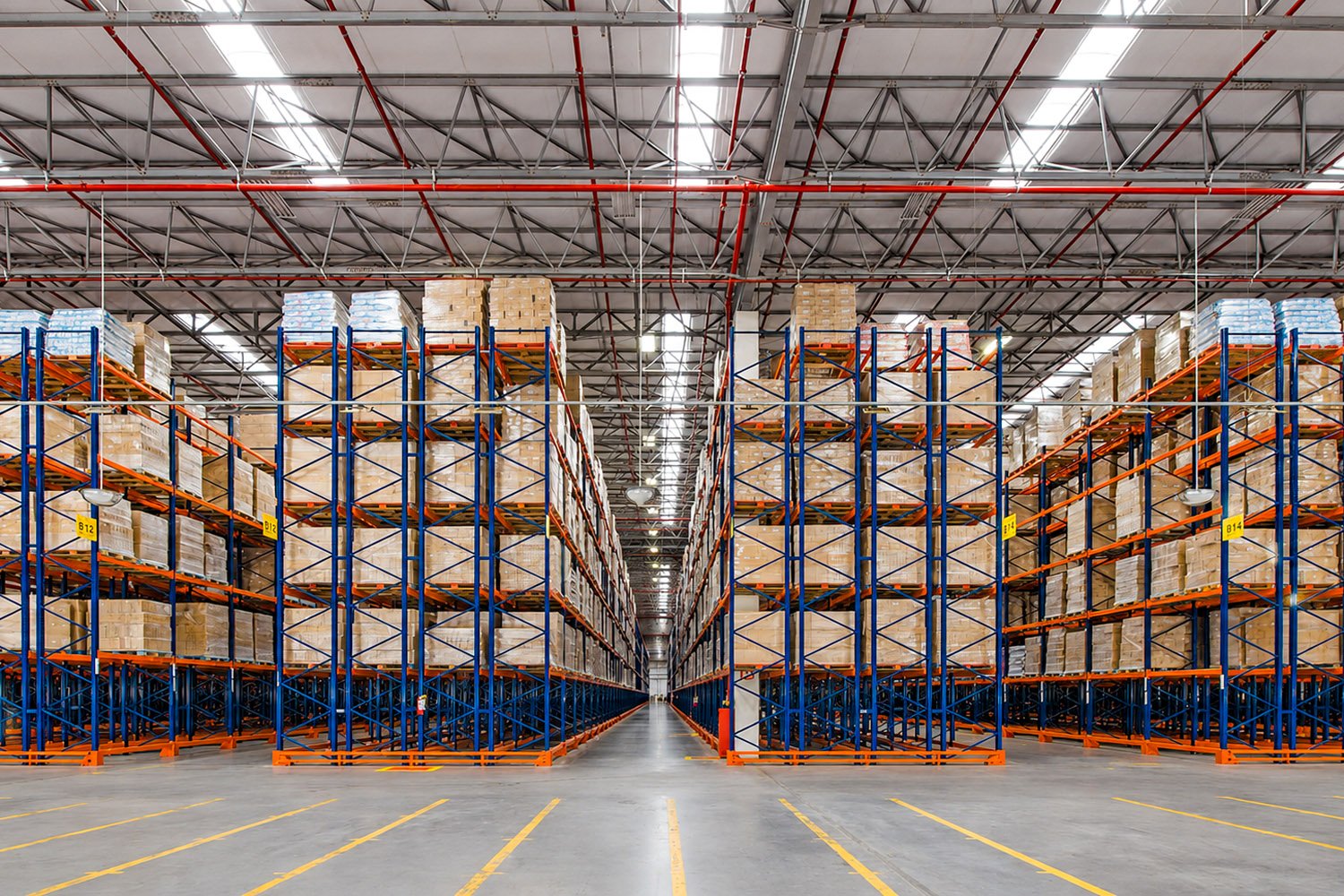 Double-Deep Storage Configuration