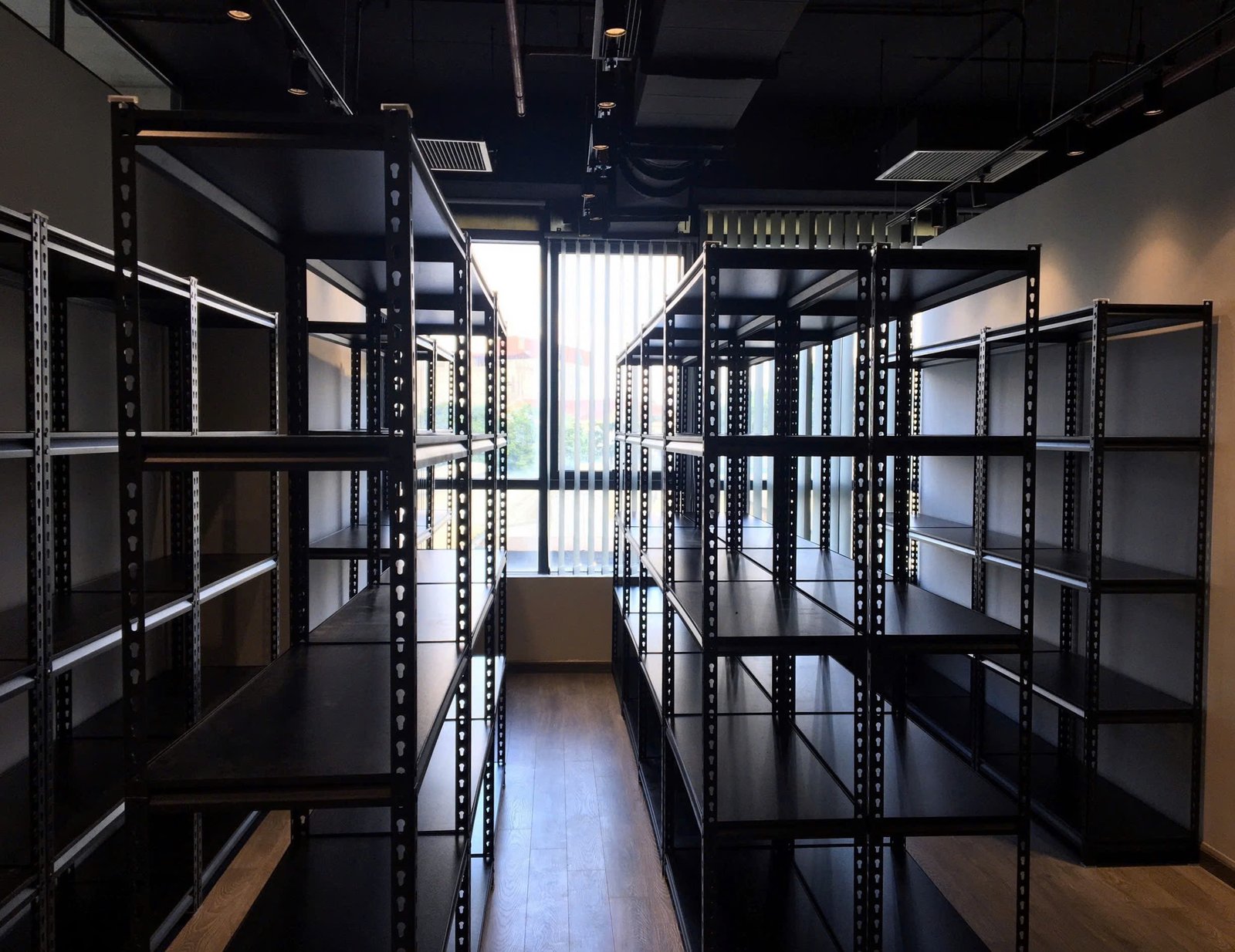 Slotted Angle Shelving