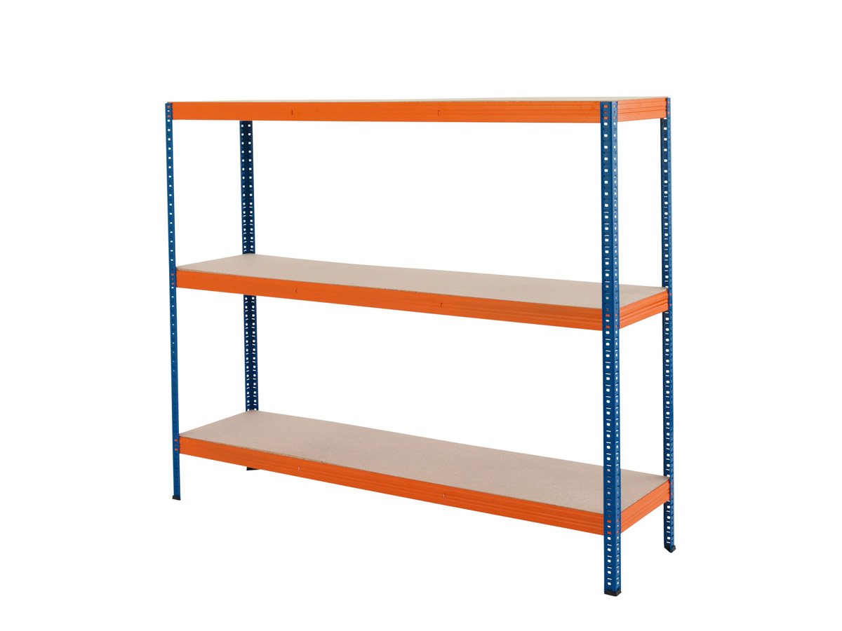 When inventory is logically arranged on industrial shelving, warehouse staff travel shorter distances between picking locations.