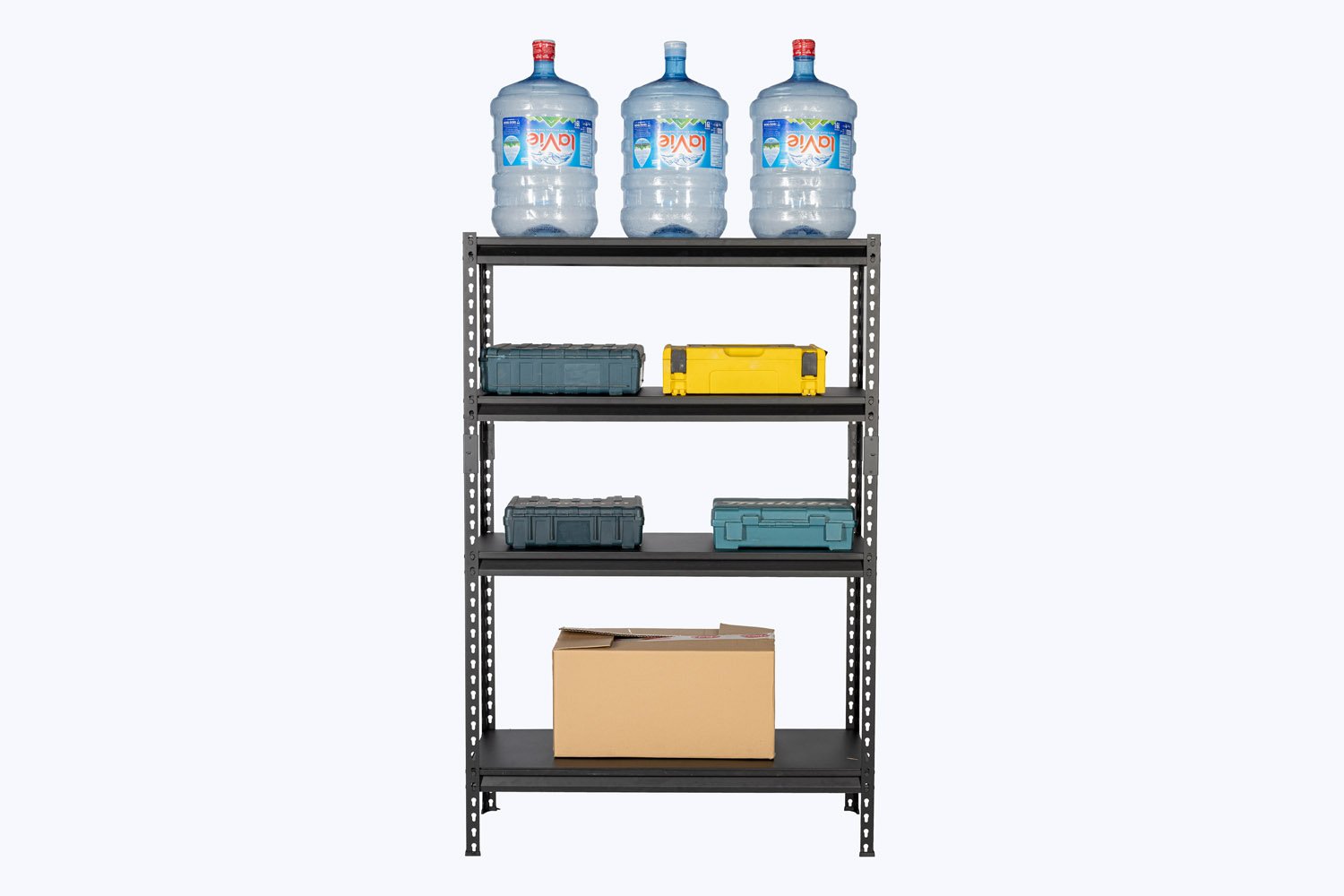 How to install Slotted Angle Shelving Systems